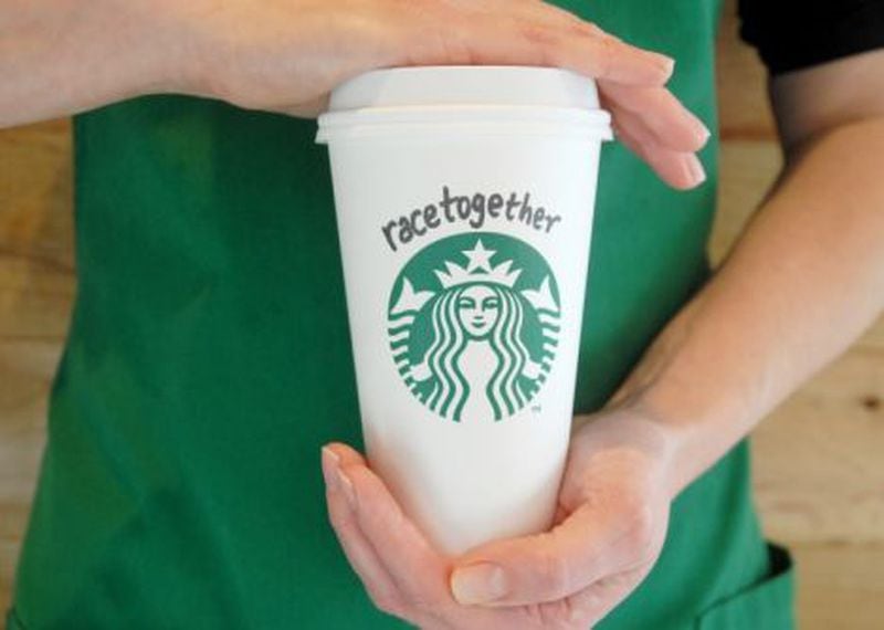 Starbucks wants to engage customers in discussions of race.