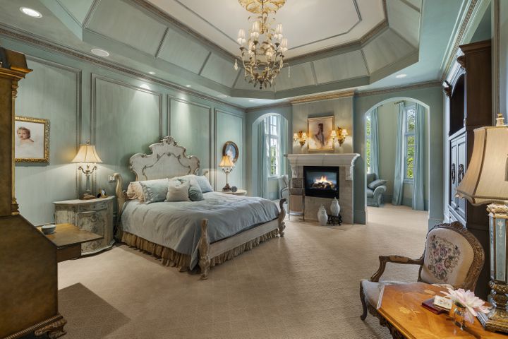 $5 million Alpharetta home main bedroom