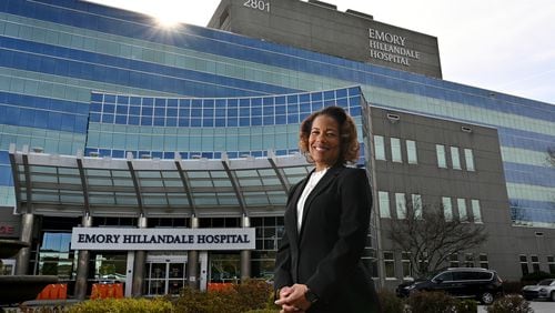 Dr. Sandra Elizabeth Ford is DeKalb County's first special adviser for health care. Thursday, Dec. 21, 2023. (Hyosub Shin / Hyosub.Shin@ajc.com)