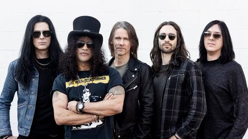 Slash will play the Coca-Cola Roxy on March 18 with Myles Kennedy and the Conspirators.