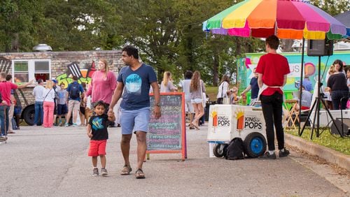 Brookhaven Food Truck Nights are held at Blackburn Park every Wednesday from 6 to 9 p.m.