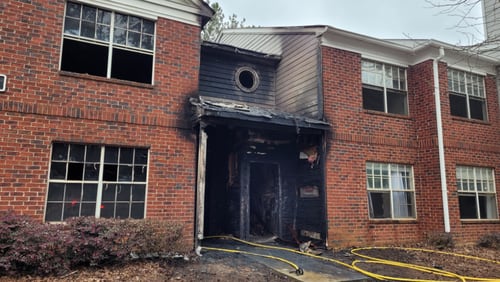 The fire displaced 36 people, but no one was injured during the incident.