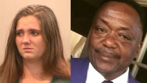 Hannah Payne (left) was granted bond Friday for the second time in connection with the homicide of Kenneth Herring (right).