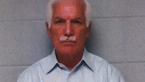 Booking photo of former Georgia Board of Regents member Dean Alford. CONTRIBUTED BY ROCKDALE COUNTY SHERIFF’S OFFICE