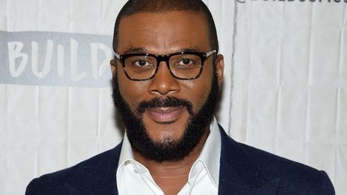 Tyler Perry visits Build series to discuss their film "Acrimony" at Build Studio on March 26, 2018 in New York City.