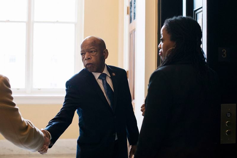 Rep. John Lewis announced on Dec. 29, 2019 that he has Stage IV pancreatic cancer. "It is a challenge and a fight," he told the AJC. "But I have had challenges before and been fighting all my life. I am ready for the fight. I will go through the treatment and face the day each day like it is a new day. I will continue to be hopeful and optimistic." (Alyssa Schukar/The New York Times)