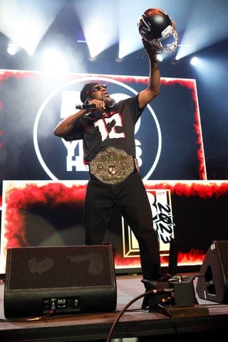 Pastor Troy performs at the annual Hot 107.9 Birthday Bash ATL. The sold-out concert took place Saturday, June 17, 2023, at State Farm Arena. Credit: Robb Cohen for the Atlanta Journal-Constitution