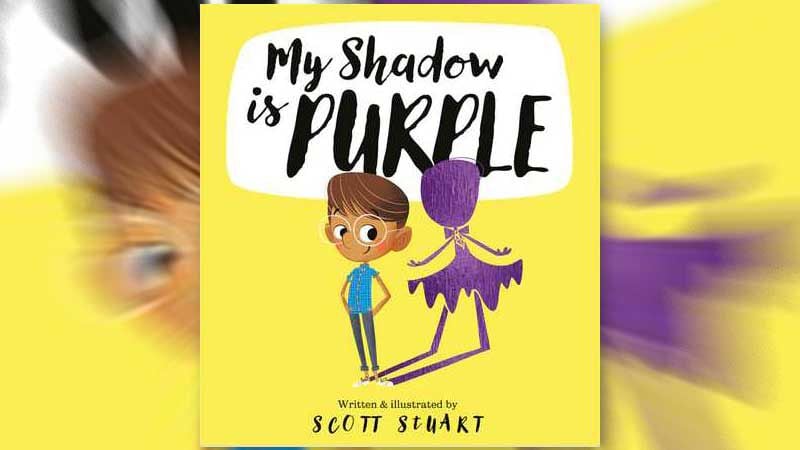 "My Shadow Is Purple," by Scott Stuart, is a children's book that challenges gender norms. A Cobb County elementary school teacher was placed on administrative leave after she read this book to her fifth graders. (Courtesy of Larkin House)
