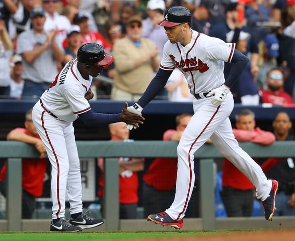 Photos: Braves face the Phillies in opener
