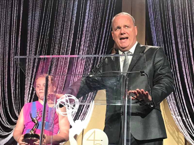 11Alive's Brendan Keefe pocketed nine Emmy's on Saturday night. His lifetime total: 98.