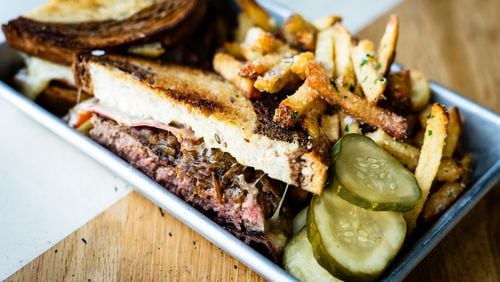 The 9 Mile Station patty melt is an updated version of the old-school diner specialty.