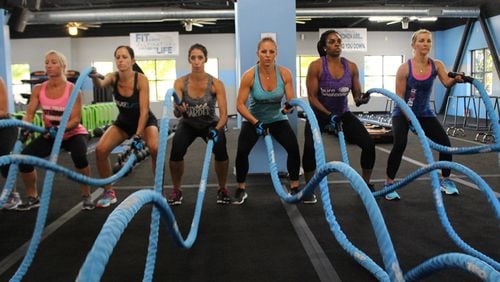 Burn Boot Camp says it ensures worry-free workouts by scheduling women-only sessions and providing free childcare.
