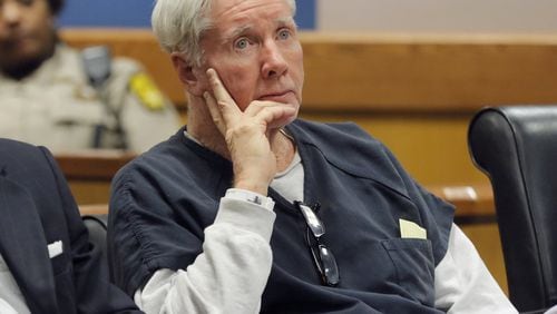 Claud “Tex” McIver in Fulton County Superior Court for pretrial motions in October. His trial was rescheduled from Oct. 30 to March 5, and McIver was granted bond. BOB ANDRES /BANDRES@AJC.COM