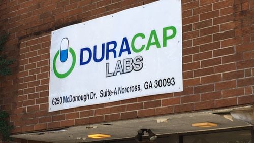 DuraCap Labs operated out of this office in Norcross.