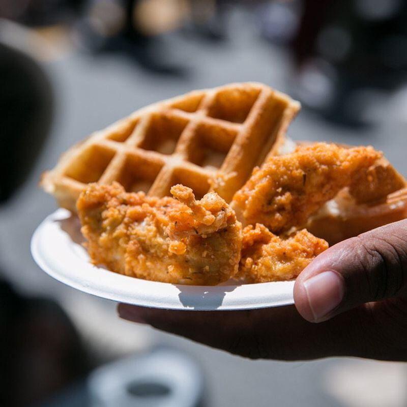 Sample the dishes of your choice from more than 60 restaurants at the Taste of Marietta.