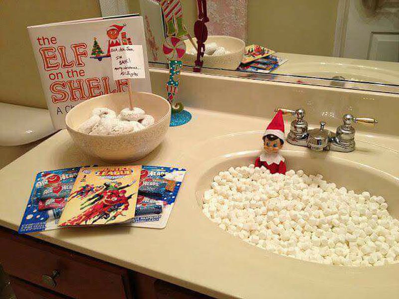 Elf on the Shelf often takes on the personality of its family.
