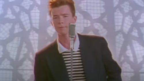 Rick Astley’s ‘Never Gonna Give You Up’ tops 1 billion YouTube views