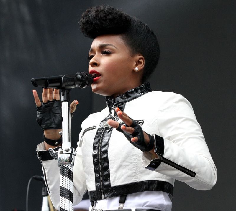 Janelle Monae put on a typically electrifying set. Photo: Robb D. Cohen/www.robbsphotos.com.