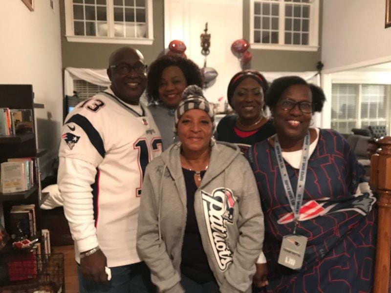 Friends and Family of Patroit’s wide receiver Phillip Dorsett watched Super Bowl 53 from Smyrna.