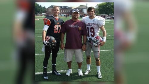 Jed Lacey, center, of Dawson County High School. (Credit: Channel 2 Action News)