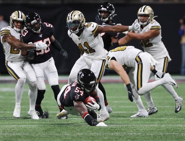 Photos: Falcons are sacked by the Saints
