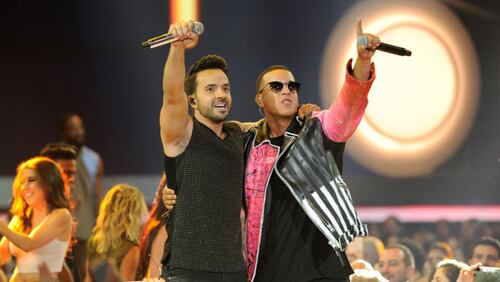 The remix of Luis Fonsi's song "Despacito" with Daddy Yankee and Justin Bieber is popular on the charts and on Spotify.