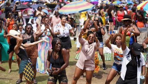 R&B Soul Picnic hosts its first event in 2022 at Piedmont Park.
