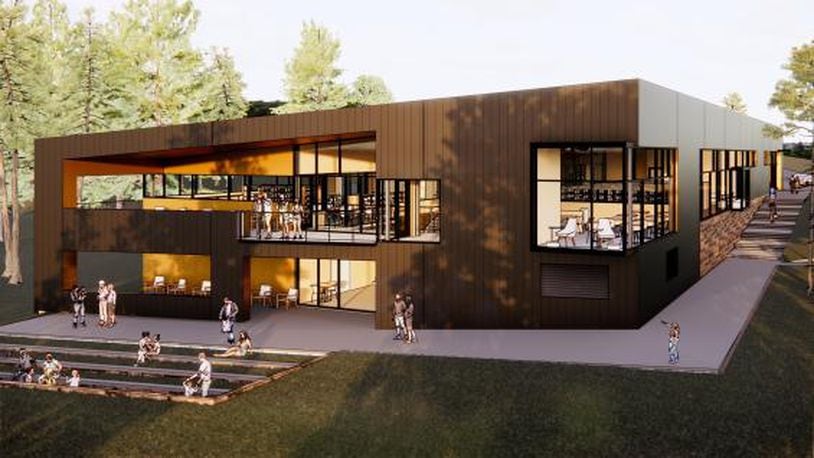 By 5 p.m. June 17, Gritters Library will be closed for the $9.8 million construction of a new library at the site in Shaw Park off Canton Road in northeast Cobb. (Rendering courtesy of Cobb County)