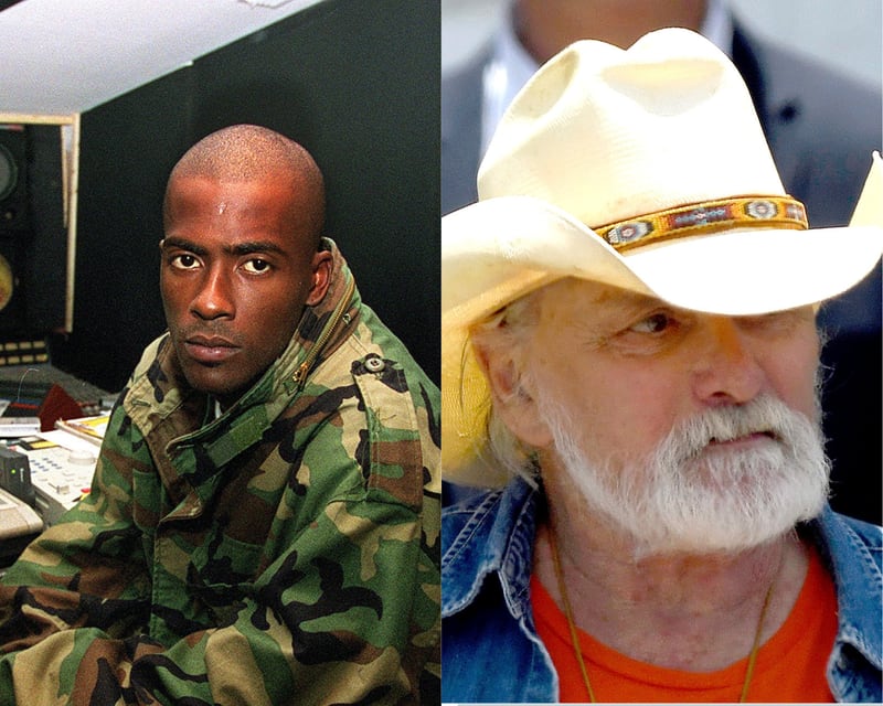 Rico Wade (left) and Dickey Betts were two pioneers of Georgia's music scene. Wade died on April 13, and Betts died on April 18. Photo credit:  AJC Staff Photo/Marlene Karas; Jason Vorhees/The Macon Telegraph via AP, File)