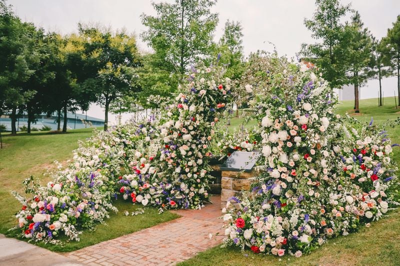 "Send Flowers to Greenwood," commemorates the victims of the Tulsa Massacre of 1921. The floral tribute was created by the Black-owned floral firm The Wild Mother in Oklahoma City. Their work is featured in the new book, "Black Flora," which spotlights Black florists and growers across the nation.