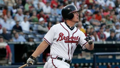 Chipper Jones, who spent his entire 19-year career with the Braves, was elected Wednesday to the National Baseball Hall of Fame in his first year on the ballot, drawing one of the highest voting percentages in history.