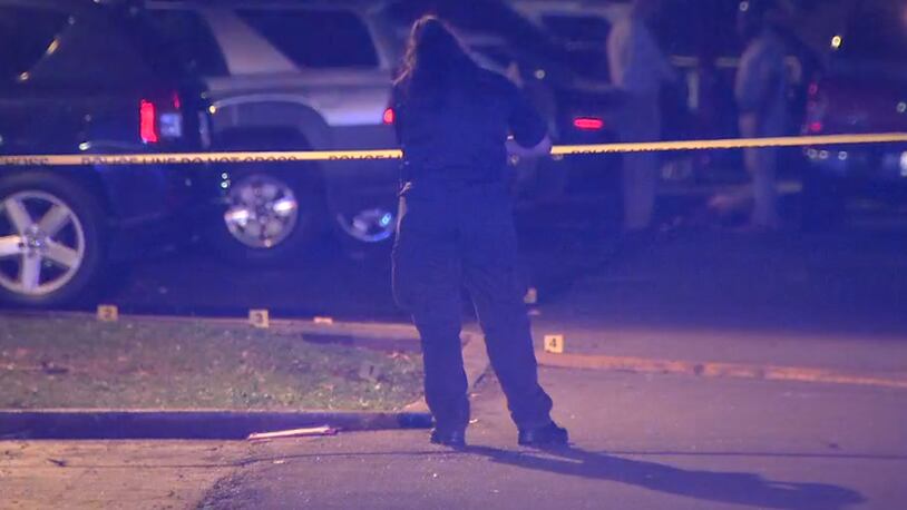 A man was found shot in a vehicle Friday evening, DeKalb County police said.