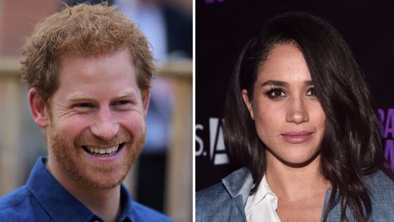 Prince Harry (L) and actress Meghan Markle have reportedly been dating since 2016.