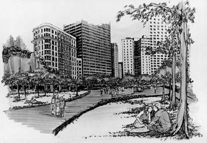 Artist renderings of Atlanta's future