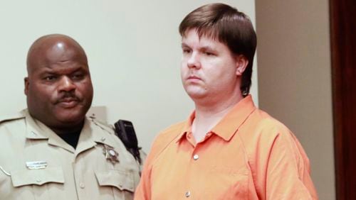 Justin Ross Harris is sentenced in December 2016 to life in prison for killing his 22-month-old son, Cooper. (Bob Andres/Atlanta Journal-Constitution/TNS)