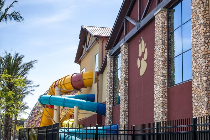 Besides a mega water park, Great Wolf Lodge offers a toddler pool, a full-service eatery and three-bedroom villas designed for multi-generational families or friends traveling together.  (David Tonelson/Dreamstime/TNS)