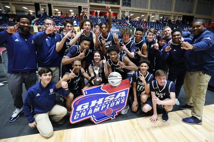 Photos: High school basketball teams sew up state titles