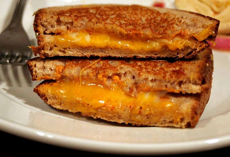 Grilled cheese sandwiches come in all sorts of different cheesy shapes and sizes
