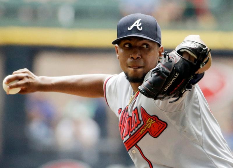 With 20 losses in their past 22 games, the Braves aren't going to be favored in many games the rest of the way. But Wednesday's matchup, Julio Teheran vs. the Phillies' David Buchanan, is a favorable one for Atlanta. (AP photo)