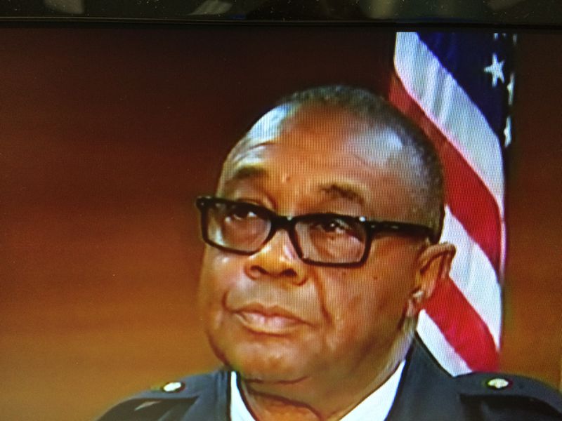 Jackson Police Chief James Morgan said he still doesn’t know why Officer Sherry Hall fabricated a story about her own shooting . (Credit: Channel 2 Action News)