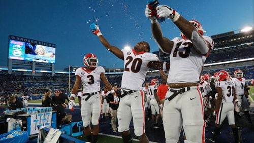 UGA has won eight straight games in its series against Kentucky, including last season's 42-13 victory in Athens.