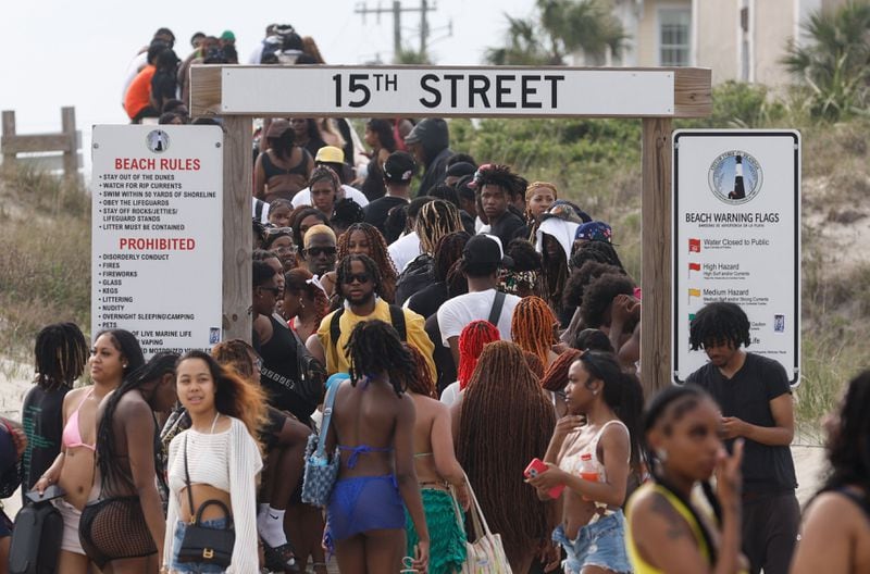 Tybee Mayor Brian West said news stories about rowdy partying over the weekend for Orance Crush were not an accurate representation of the event. (Natrice Miller/ AJC)