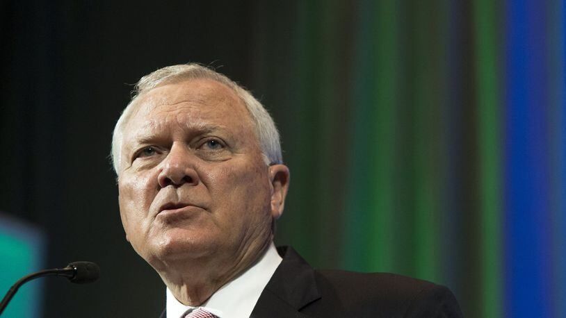 Gov. Nathan Deal  speaks at an event  in October. (CASEY SYKES / CASEY.SYKES@AJC.COM)