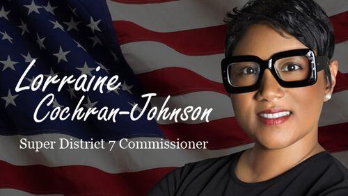 DeKalb Commissioner Lorraine Cochran-Johnson will host a countywide voting town hall meeting to provide interactive demonstrations on new voting machines.