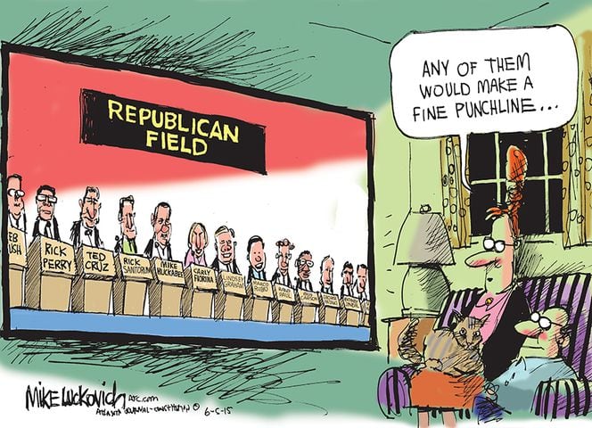 Mike Luckovich: Contenders
