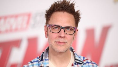James Gunn attends the premiere of Disney And Marvel's 'Ant-Man And The Wasp' on June 25, 2018 in Los Angeles, California. He was rehired Friday by Disney after the company fired him last year over offensive 10-year-old tweets.