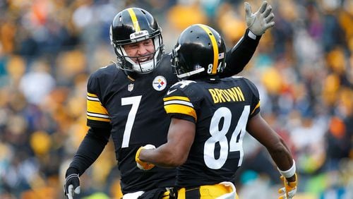 Ben Roethlisberger has targeted teammate Antonio Brown 53 times, which is the second most targets in the league this season.