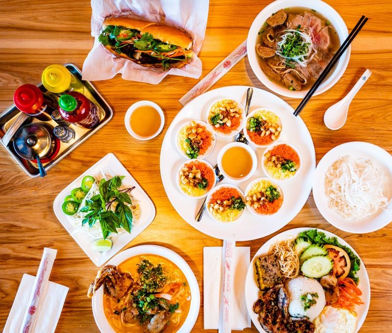 Here’s a selection of dishes at Vietvana Pho Noodle House, where the full menu still is available. CONTRIBUTED BY HENRI HOLLIS