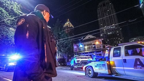 A 28-year-old man was found dead Friday morning at the corner of 12th Street and Crescent Avenue in Midtown Atlanta. He had been a passenger in a white Range Rover.