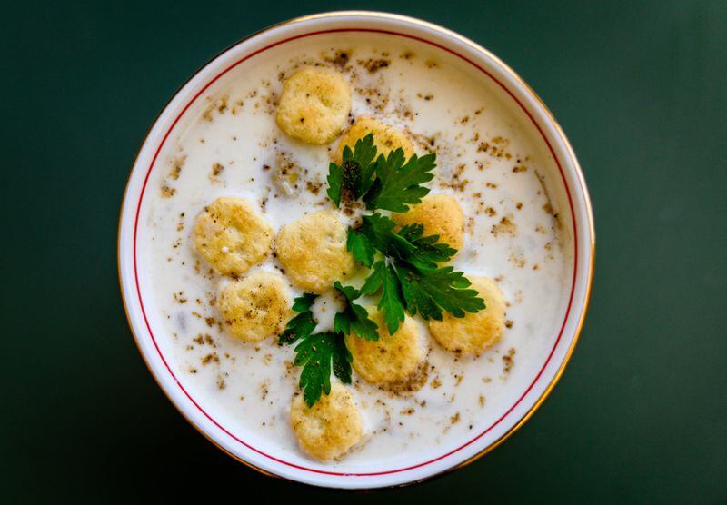 Quick Fish Chowder. CONTRIBUTED BY HENRI HOLLIS